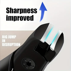 Stainless Steel Nail Clippers for Hard Nails Labor Saving Manicure Tool