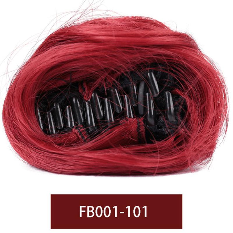 Fluffy Donut Hair Bun Clip In Updo Hairpieces for Women