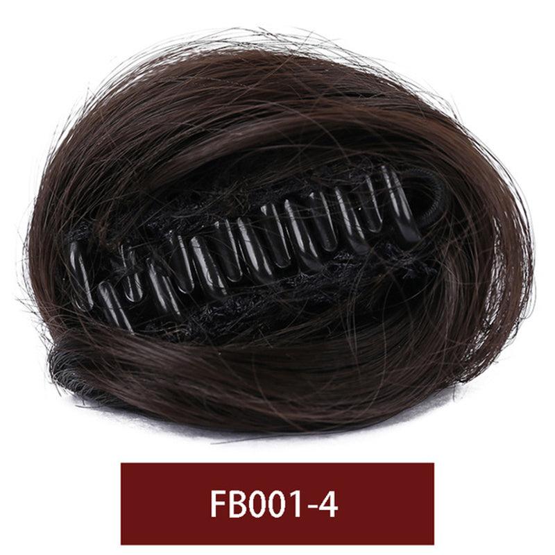 Fluffy Donut Hair Bun Clip In Updo Hairpieces for Women