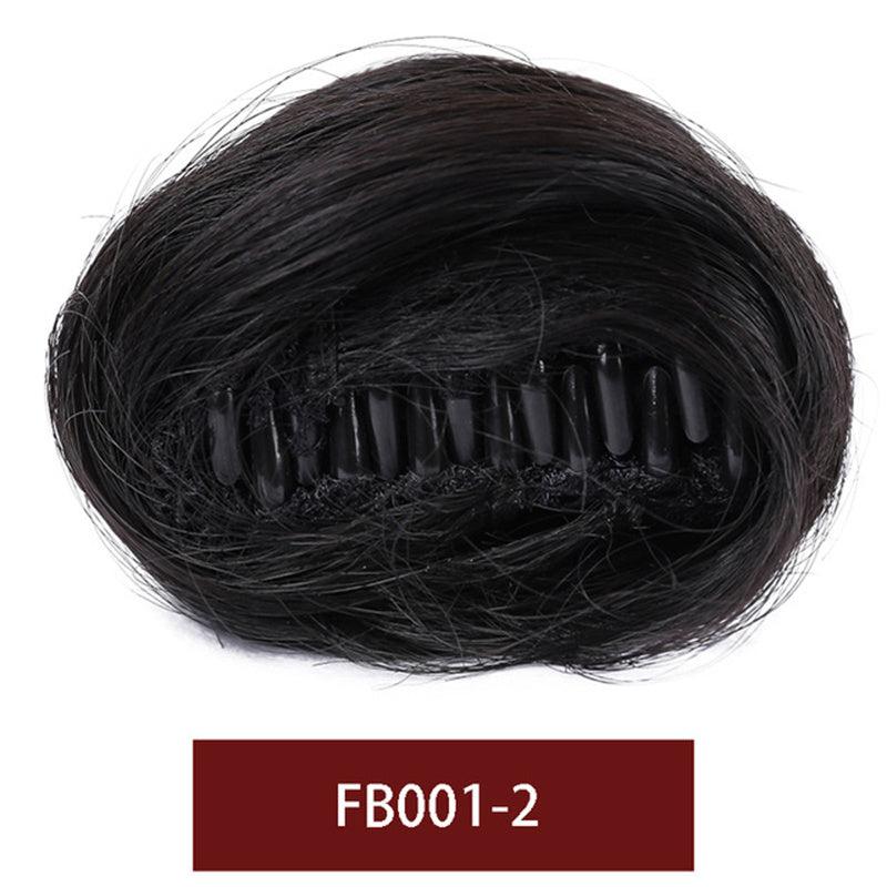 Fluffy Donut Hair Bun Clip In Updo Hairpieces for Women