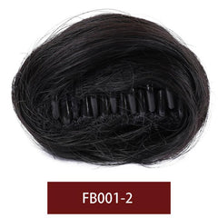 Fluffy Donut Hair Bun Clip In Updo Hairpieces for Women