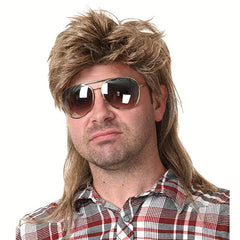 Mullet Wig 80s Fancy Party Accessory Cosplay Wig For Halloween Party