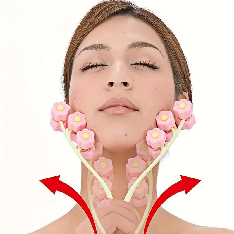 Face Massager Facial Massage Roller V Face Tight Firming Beauty Tool