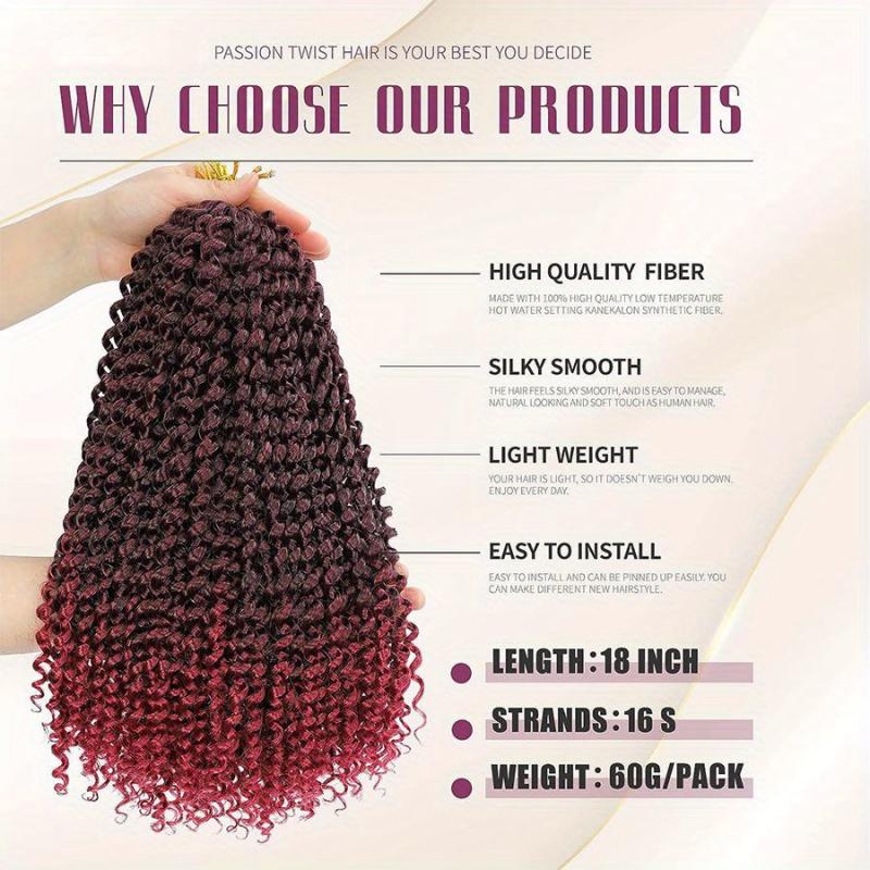 6packs 45 Dream Like Passion Twist Hair Crochet Locs Braids Extensions