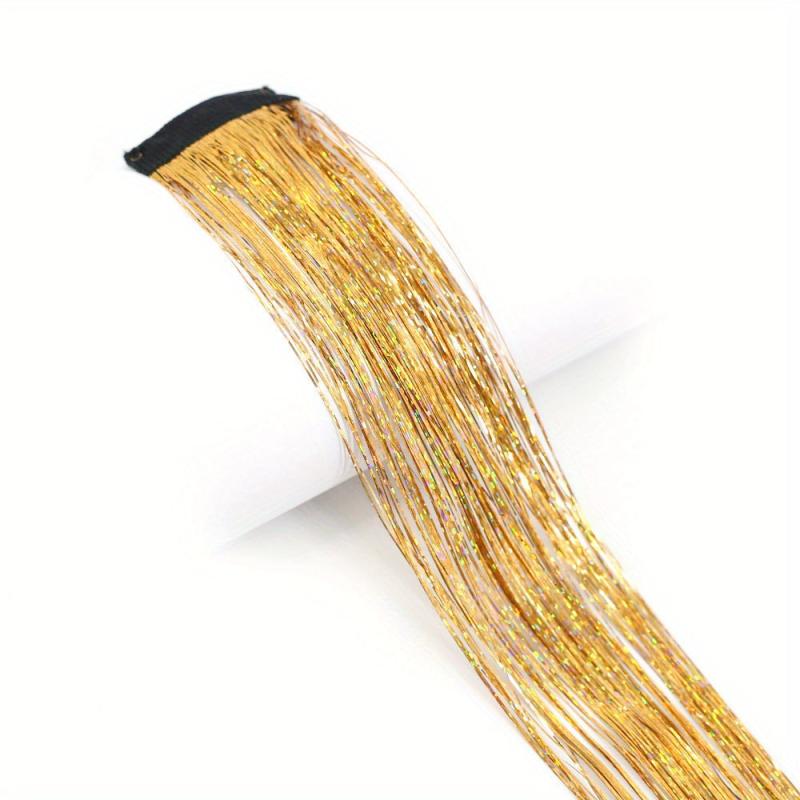 Long Straight Synthetic Hair Clip-In Extensions for Daily Use and Halloween