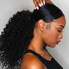 Afro Kinky Curly Ponytail Extension Drawstring Ponytail Extension For Women