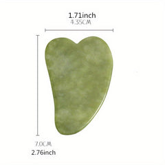 Jade Gua Sha Tool for Self Care - Facial and Body Massage