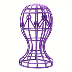 Foldable Wig Display Stand for All Hair Types - Durable and Stylish