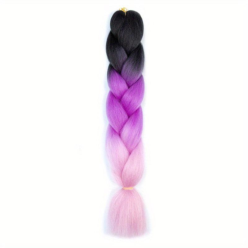 60 96 Cm Ombre Jumbo Braids Hair Extensions Synthetic Braiding Hair