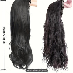 Long Wavy Headband Wigs Natural Clip In Extensions