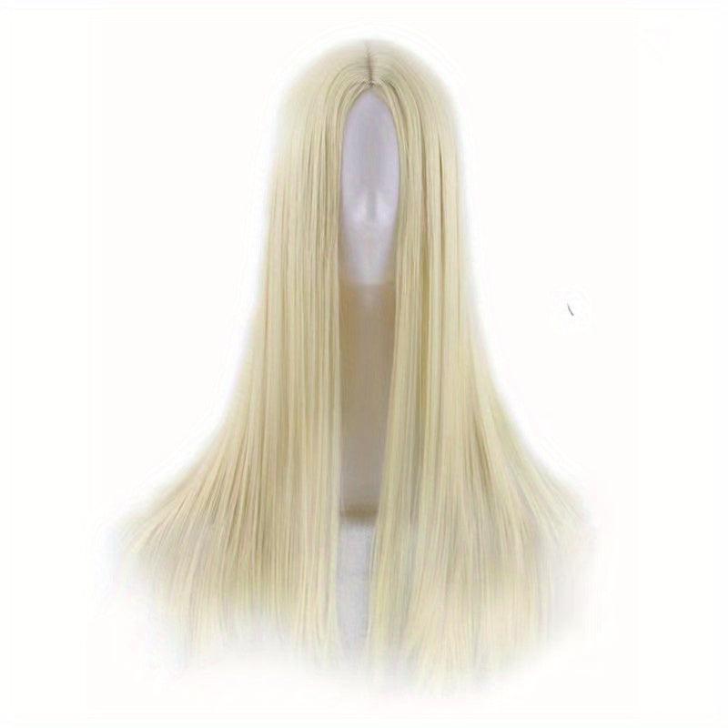 Long Straight Wig Middle Part 71 12 Cm Straight Syntheitic Wig