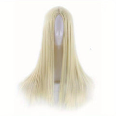 Long Straight Wig Middle Part 71 12 Cm Straight Syntheitic Wig