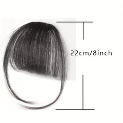 Sideburns Bangs Clip-In Hair Extensions Natural Look Daily Wear