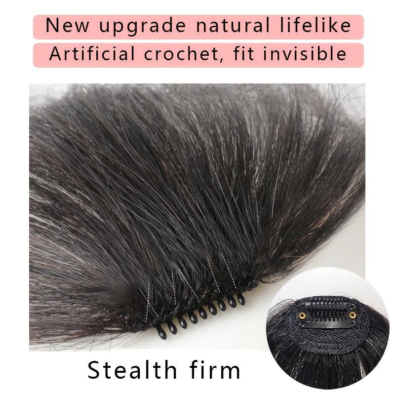 Sideburns Bangs Clip-In Hair Extensions Natural Look Daily Wear
