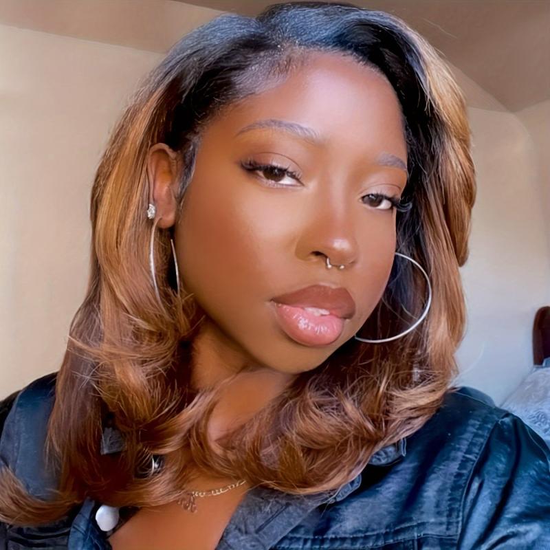 Loose Wave Synthetic Wig Natural Curly Heat Resistant Mixed Wavy Wig