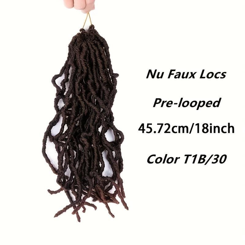 6pack 45 Dreadlocks Crochet Hair For African Women Dreadlocks Braids