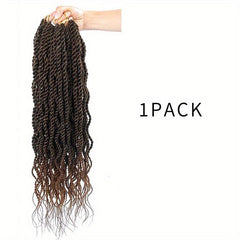 Wavy Senegalese Twisted Hair Extensions For Women