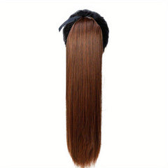 Long Voluminous Ponytail Synthetic Hair Extensions