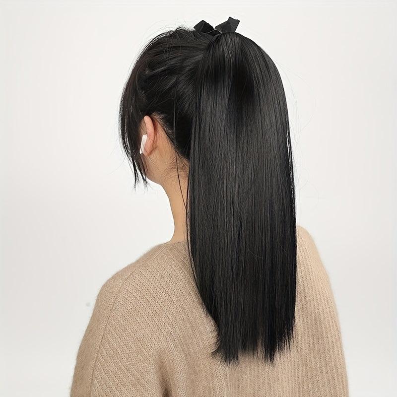 Long Voluminous Ponytail Synthetic Hair Extensions