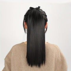 Long Voluminous Ponytail Synthetic Hair Extensions