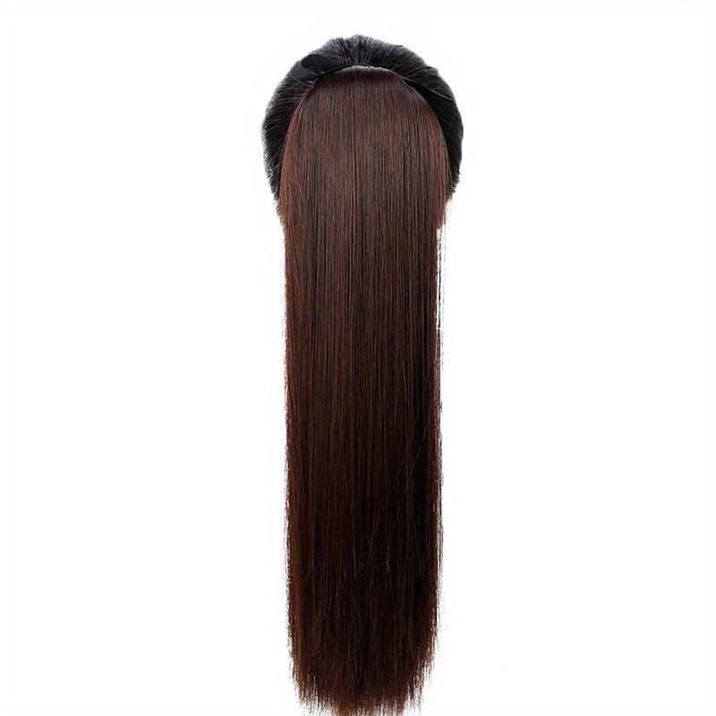 Long Voluminous Ponytail Synthetic Hair Extensions