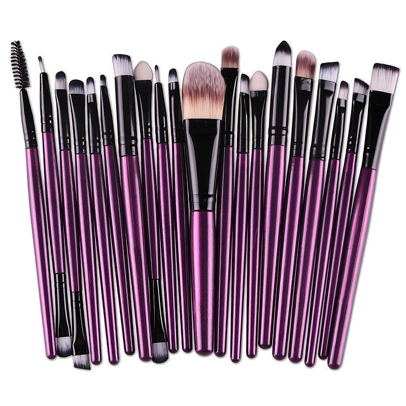 20Pcs 23pcs Makeup Brushes Set Soft Synthetic Hair Foundation Eyeshadow Brush