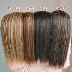 Long Straight Hair Weaving Bundles Synthetic Straight Ombre Bundles