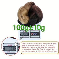60 96cm Ombre Jumbo Braid Hair Extensions Colorful Gradient DIY Highlig...