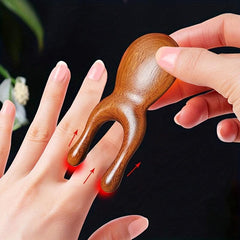 Natural Sandalwood Wood Gua Sha Tool - Facial Nose Guasha Massage