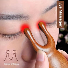 Natural Sandalwood Wood Gua Sha Tool - Facial Nose Guasha Massage