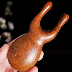Natural Sandalwood Wood Gua Sha Tool - Facial Nose Guasha Massage