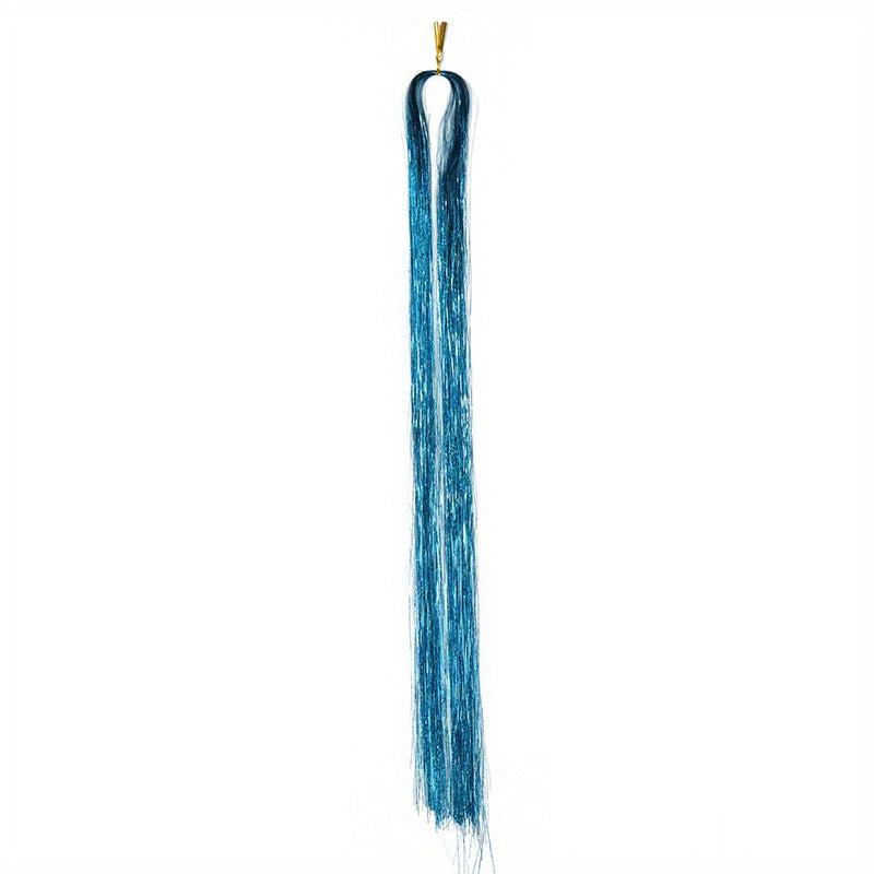 Y2K Tinsel Hair Extension 55 Synthetic Clip In Hair Extensions
