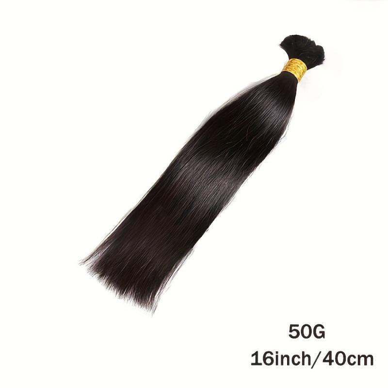 Brazilian Virgin Human Hair Bulk for Braiding 2
