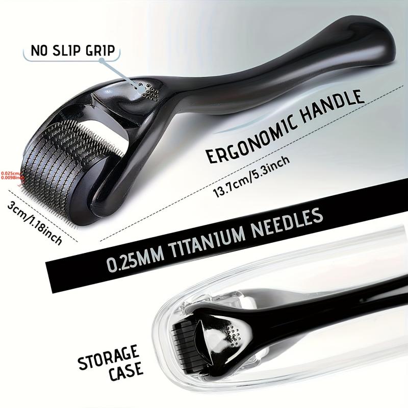 1Pcs Microneedle Roller For Face Beard Roller Microneedling Roller