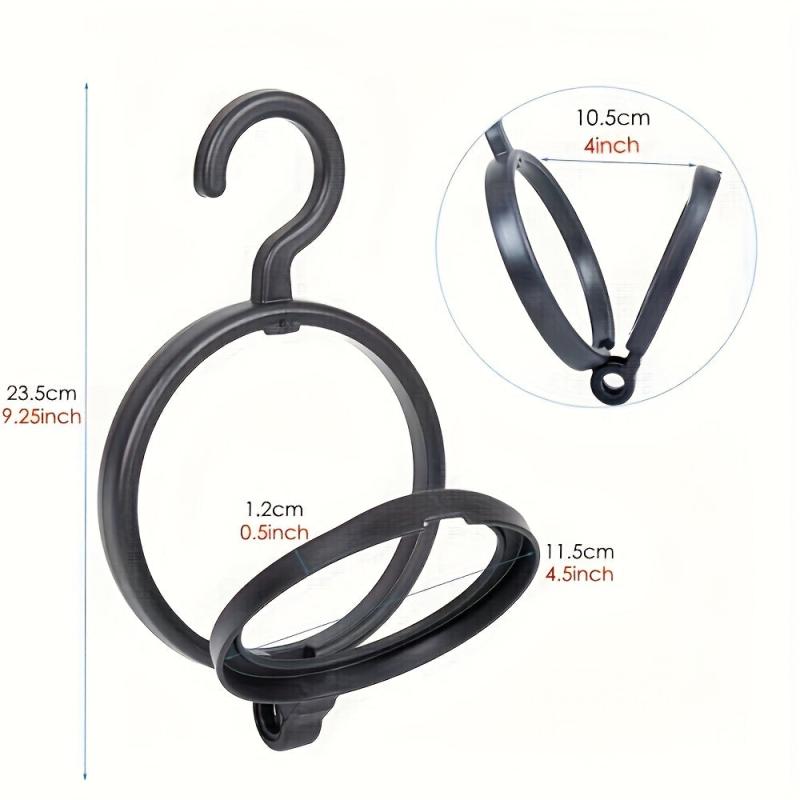 2pcs Portable Wig Hanger with Reinforced Hooks