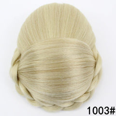 Synthetic Braiding Hair Bun for Women and Girls
