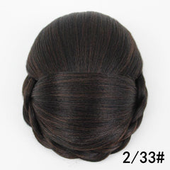 Synthetic Braiding Hair Bun for Women and Girls
