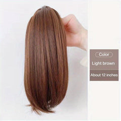 Synthetic Ponytail Extension Claw Clip Straight Hair for Women