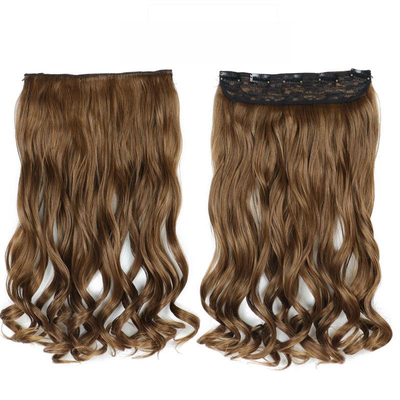 Long Curly Wave Clip-In Synthetic Hair Extensions for Women