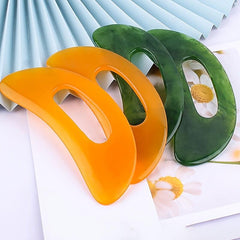 Resin Gua Sha Massage Tool for Lymphatic Drainage and Body Shaping