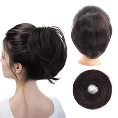Synthetic Messy Bun Scrunchie Chignon Hair Piece