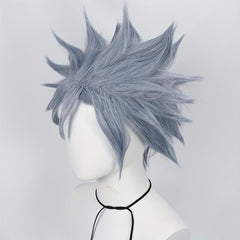 Short Haze Straight Anime Cosplay Wig for Halloween - 1pc Wig Cap