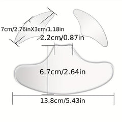 3pcs Silicone Wrinkle Sticker Set for Forehead & Eye Lift Patch