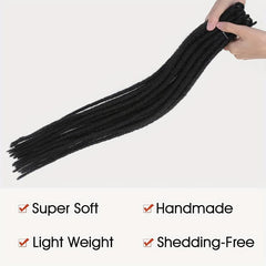 10 Strands Pack Blonde Crochet Dreadlocks Extension