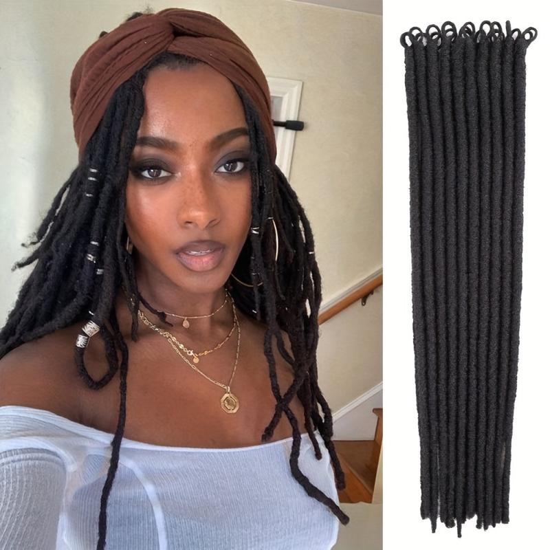 10 Strands Pack Blonde Crochet Dreadlocks Extension