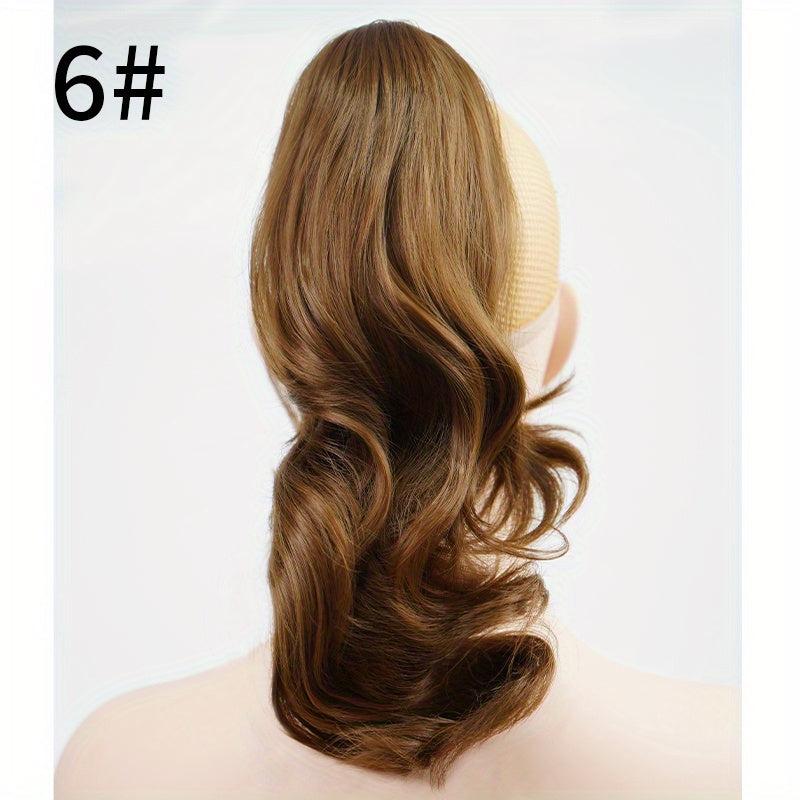 Fluffy Synthetic Hair Short Curly Claw Clip Ponytail