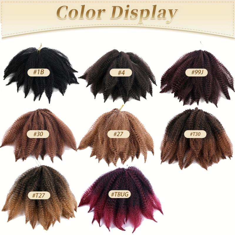 Afro Kinky Crochet Hair Wig for Women