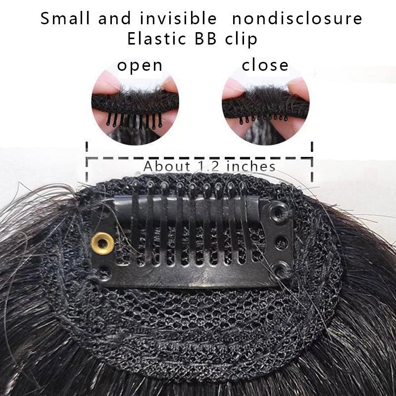 Clip In Bangs with Sideburns Human Hair Extensions for Daily Use