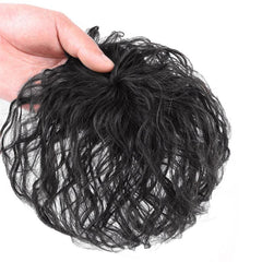 Curly Hair Topper Clip In Extension for Women & Girls