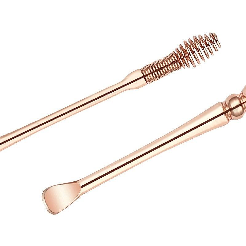 Stainless Steel Spiral Ear Wax Remover with Flexible Design
